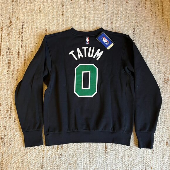 NEW Jordan Nike Boston Celtics Crewneck Sweatshirt Jayson Tatum #0 Hoodie S M - Picture 3 of 4